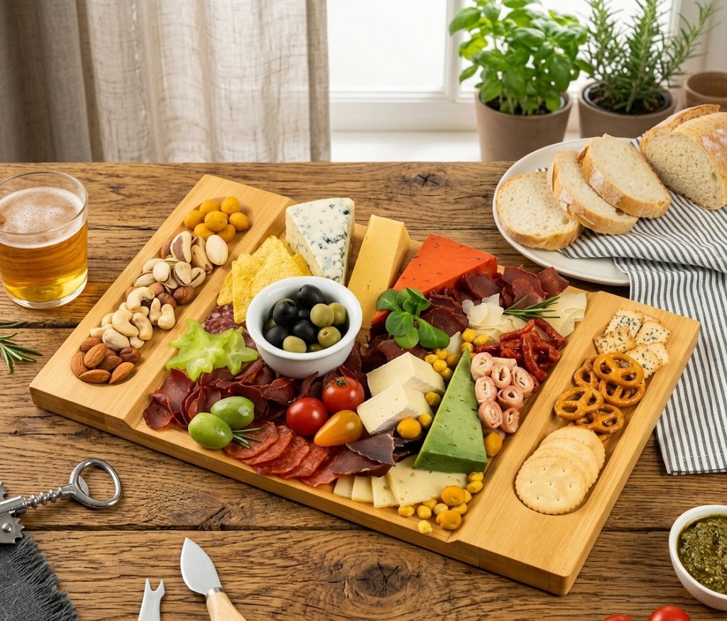 Doska na servírovanie syrov a občerstvenie – Obrázok 4